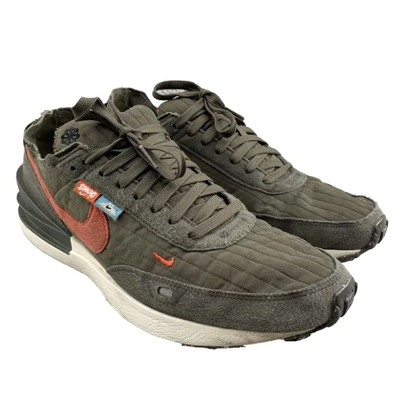 Nike Waffle One Shoes 10.5 Toasty Olive Modern Streetwear Running Minimimalist
