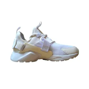 Nike Womens Air Huarache City Running Shoes Ivory AH6804-100 Slip On Strap 7M