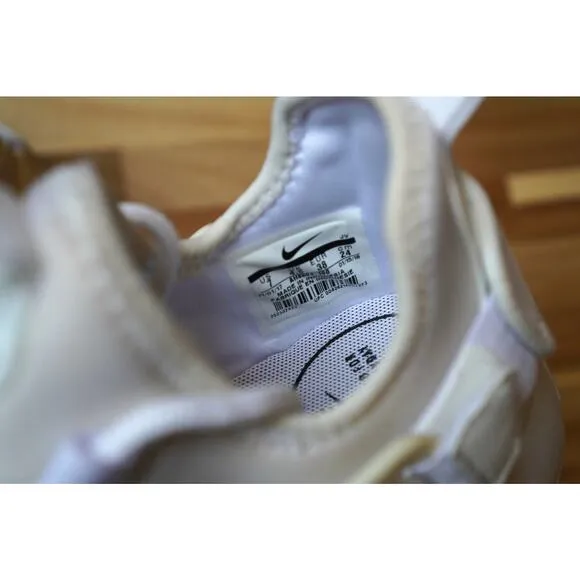 Nike Womens Air Huarache City Running Shoes Ivory AH6804-100 Slip On Strap 7M
