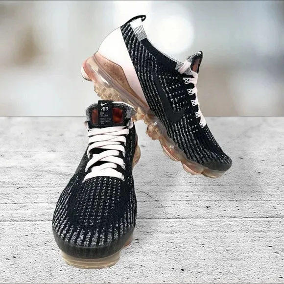 Nike Women's Air VaporMax Flyknit 3 CU4748-001 Running‎ Shoes Sneakers Size 9.5