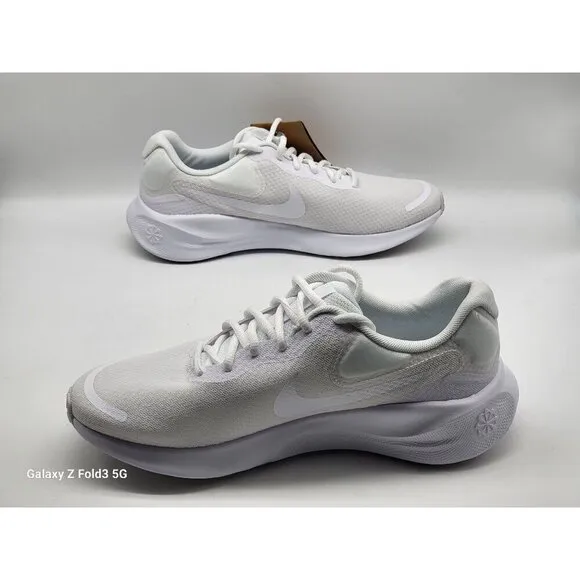 Nike Women's Running Shoes Size 9.5 White Breathable Mesh Lightweight