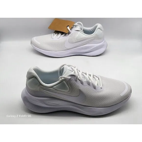 Nike Women's Running Shoes Size 9.5 White Breathable Mesh Lightweight