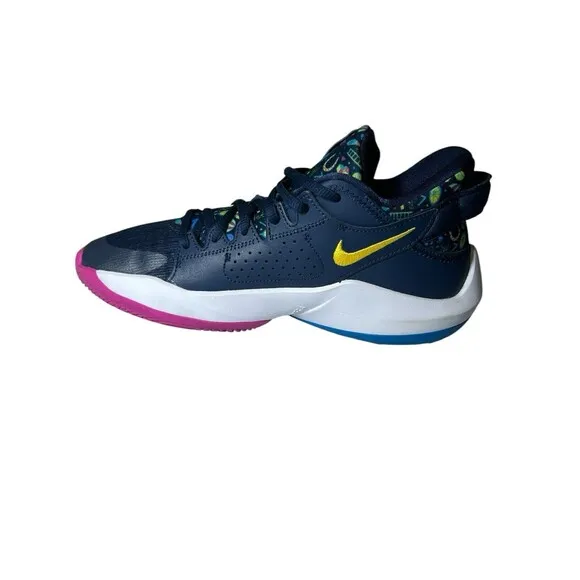 Nike Womens Size 8.5 Kids 7y Zoom Freak 2 Basketball Sneakers Shoes HTF Colorway