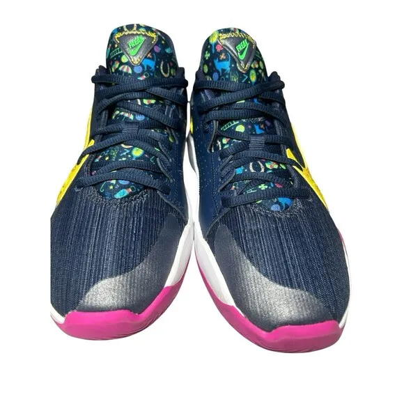 Nike Womens Size 8.5 Kids 7y Zoom Freak 2 Basketball Sneakers Shoes HTF Colorway