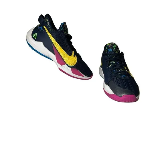 Nike Womens Size 8.5 Kids 7y Zoom Freak 2 Basketball Sneakers Shoes HTF Colorway