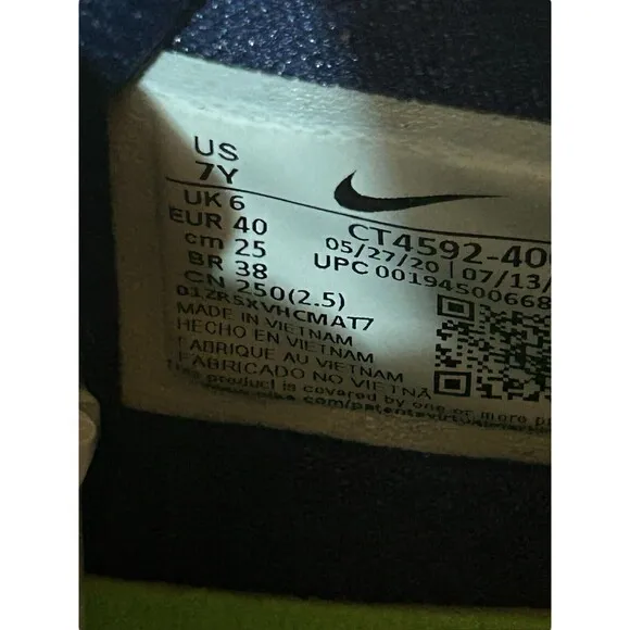 Nike Womens Size 8.5 Kids 7y Zoom Freak 2 Basketball Sneakers Shoes HTF Colorway