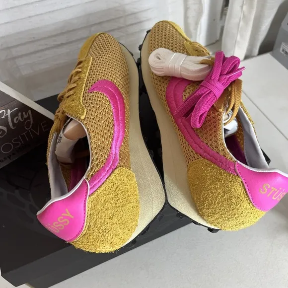 Nike X Stussy LD 1000 SP Sanded Gold Sneakers Mens Size 10.5 Shoes FQ5369-700
