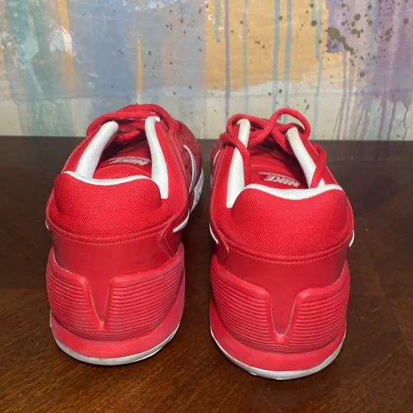Nike Zoom Cage 2 Dragon Tennis Pickleball shoes 705247-610 Red  Mens 10