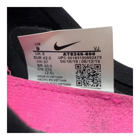 Nike Zoom Fly 3 VaporWeave‎ Pink Blast Men's Size 9 Running Shoes AT8240-600