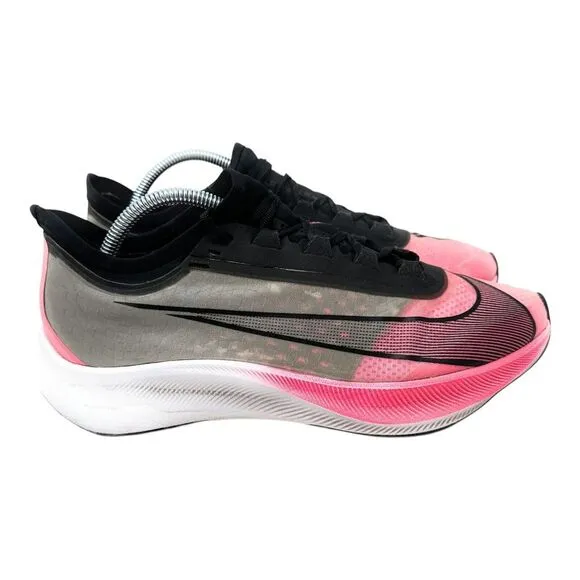 Nike Zoom Fly 3 VaporWeave‎ Pink Blast Men's Size 9 Running Shoes AT8240-600