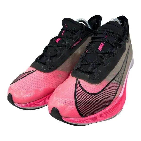 Nike Zoom Fly 3 VaporWeave‎ Pink Blast Men's Size 9 Running Shoes AT8240-600