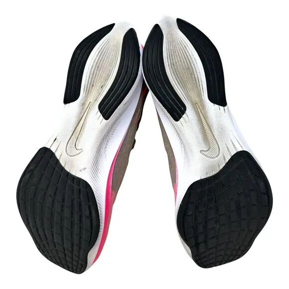 Nike Zoom Fly 3 VaporWeave‎ Pink Blast Men's Size 9 Running Shoes AT8240-600