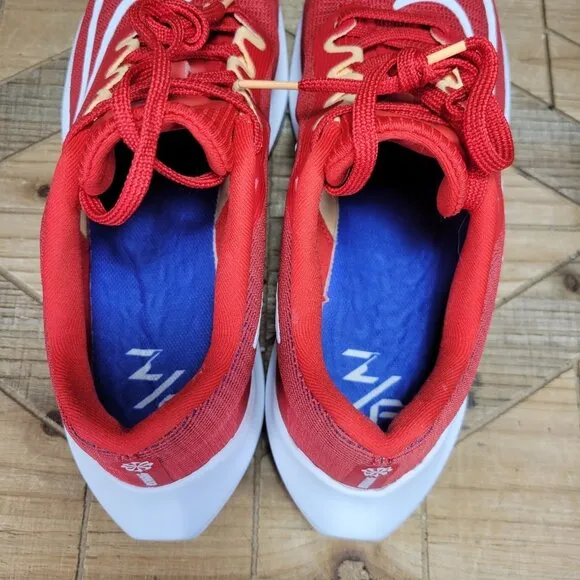 Nike Zoom Fly 5 Zoom X Mens 7 Red Running Shoes Lightweight Push Limits Break B