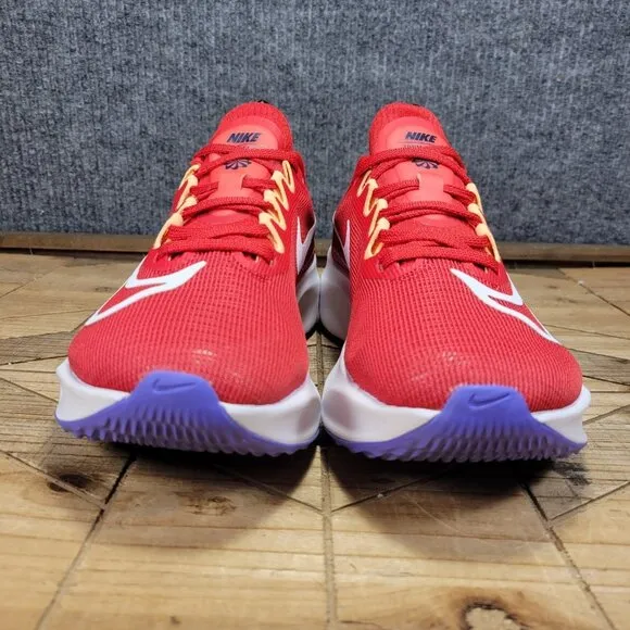 Nike Zoom Fly 5 Zoom X Mens 7 Red Running Shoes Lightweight Push Limits Break B