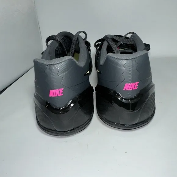 Nike Zoom Rotational 6 Black Throwing Shoes W/ Track Bag 685131-004 Men's 10.5