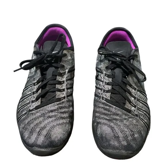 Nike Free TR 6 Training Shoes - Metallic Silver/Violet
