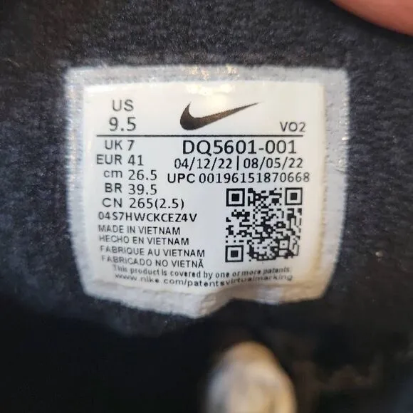 Nike Women's City Classic Boot Shoes Sneakers Size 9.5