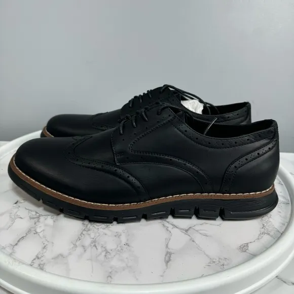 Nine West Mens Lightweight Lace Up Oxford Shoes Size 9.5 NEW # Box H760