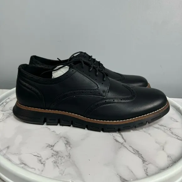Nine West Mens Lightweight Lace Up Oxford Shoes Size 9.5 NEW # Box H760