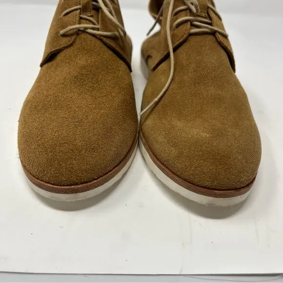Nisolo Sedona Lightweight Derby Travel Shoes Tan Brown Womens Size 8.5