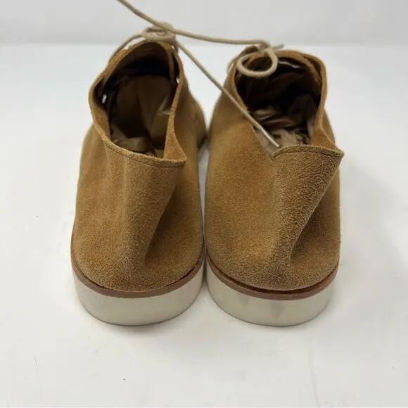 Nisolo Sedona Lightweight Derby Travel Shoes Tan Brown Womens Size 8.5