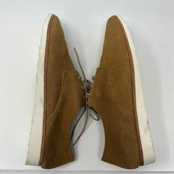 Nisolo Sedona Lightweight Derby Travel Shoes Tan Brown Womens Size 8.5