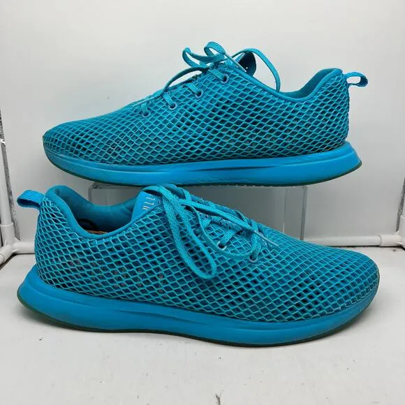 NOBULL Shoes Mens 14 Blue Mesh Runner Running Sneakers