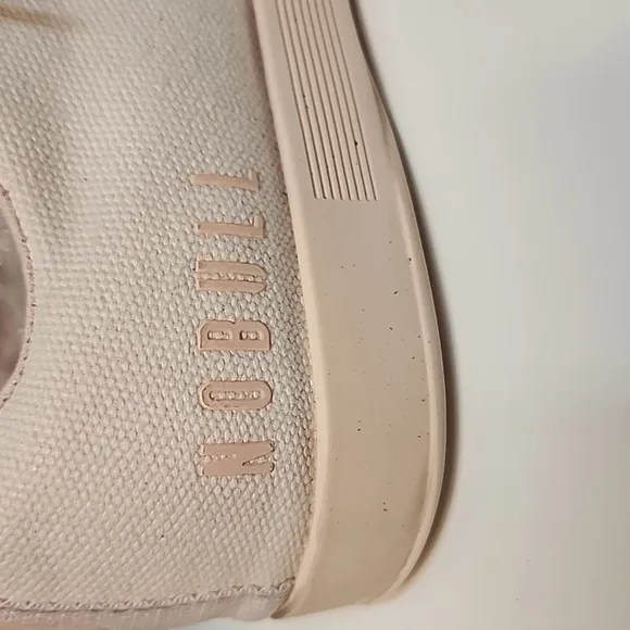 NoBull  Unisex Blush Canvas Trainer M 5 W6.5
