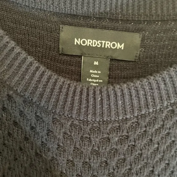 Nordstrom Classic Men’s Black Sweater