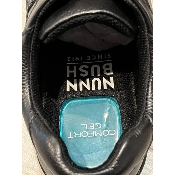 Nunn Bush Cameron Oxford 83890-78 Men Shoes Size 8.5 Wide Black Comfort Gel