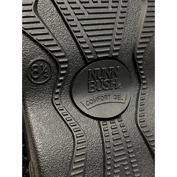 Nunn Bush Cameron Oxford 83890-78 Men Shoes Size 8.5 Wide Black Comfort Gel