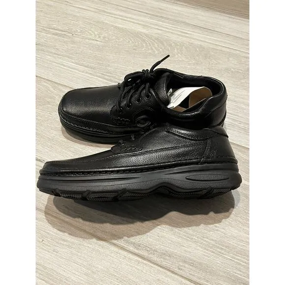 Nunn Bush Cameron Oxford 83890-78 Men Shoes Size 8.5 Wide Black Comfort Gel