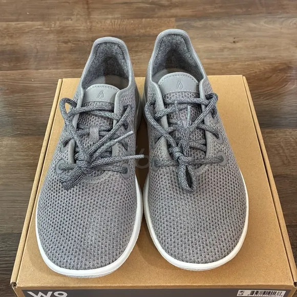 NWB Allbirds Tree Runner Mist White Women’s Sz 9
