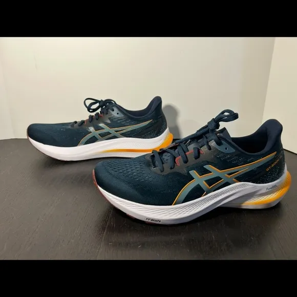 NWOB Asics GT-2000 12 Running Shoes Sneakers French Blue/Foggy Teal Mens Size 10