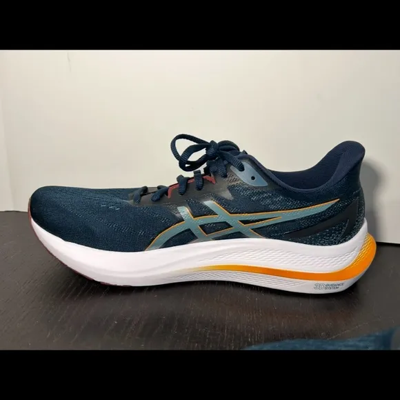 NWOB Asics GT-2000 12 Running Shoes Sneakers French Blue/Foggy Teal Mens Size 10