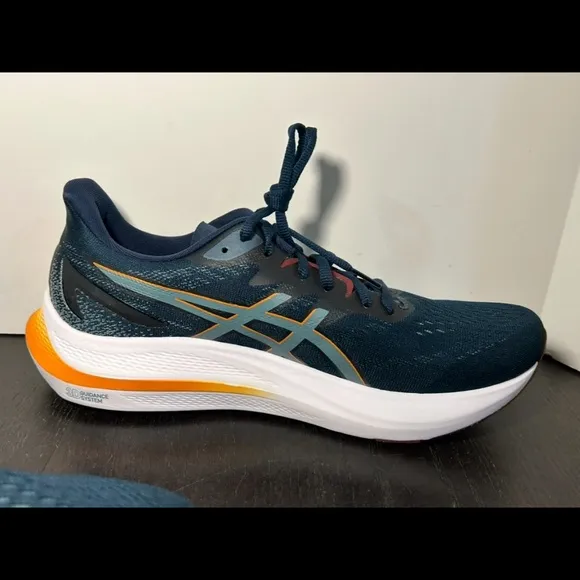 NWOB Asics GT-2000 12 Running Shoes Sneakers French Blue/Foggy Teal Mens Size 10