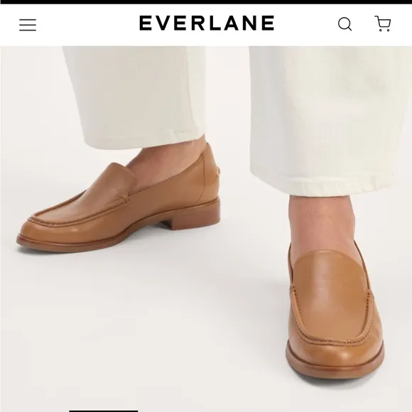 NWOB Everlane Modern Loafer camel 6