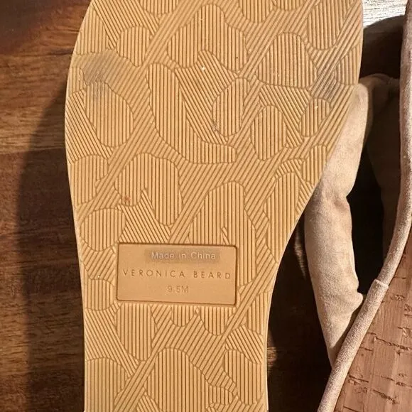 NWOB Veronica Beard Geno Cork Wedge Sandals