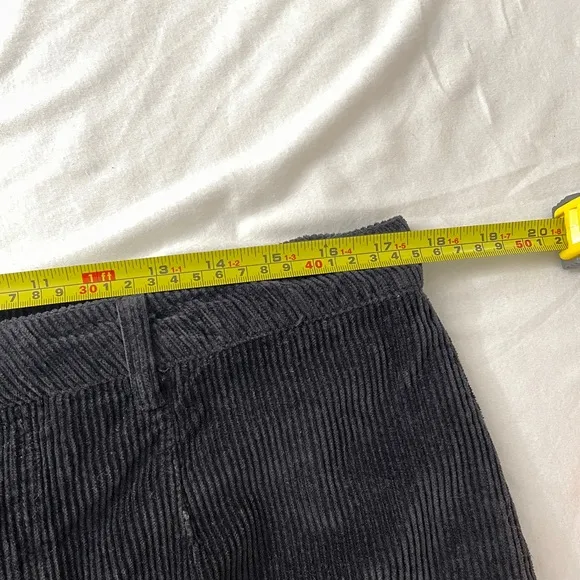 NWOT Free People Cord Mini Gala Vanting Low Rise Peekaboo Skort / Skirt Size 31