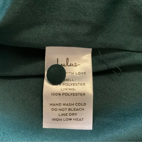 NWOT Lulus Size Large Emerald Classic Elegance Sleeveless Mock Neck Maxi Dress