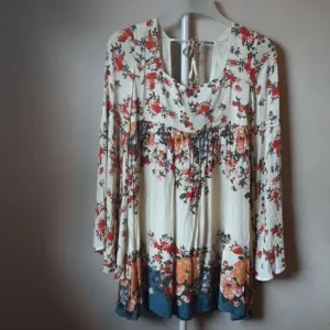 NWOT MODERN CHINOISERIE  RARE FREE PEOPLE DRESS S