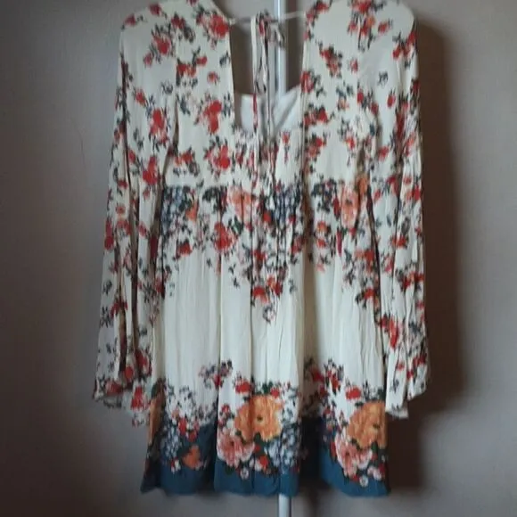 NWOT MODERN CHINOISERIE  RARE FREE PEOPLE DRESS S