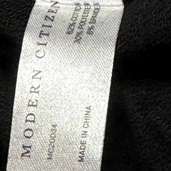 NWOT Modern Citizen Stitch Fix Fei Wrap Midi Dress in Black