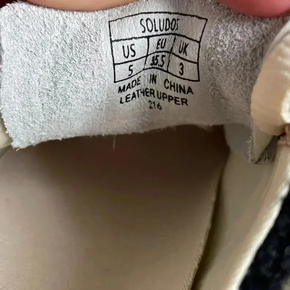 NWOT Soludos Yin Yang Platform Sneaker Size 5