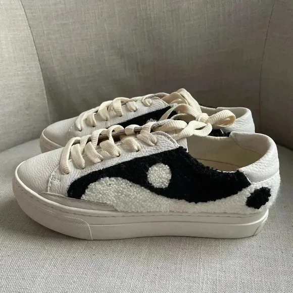 NWOT Soludos Yin Yang Platform Sneaker Size 5