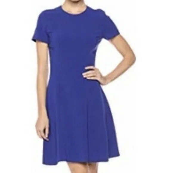 NWT $365 Theory Modern Seamed Shift Fit-and-Flare Dress in size 6!