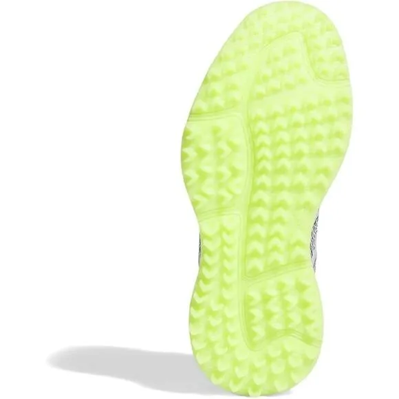 NWT Adidas Girls Spikeless Golf Shoes - White/Black/Lemon, Size 5 Kids