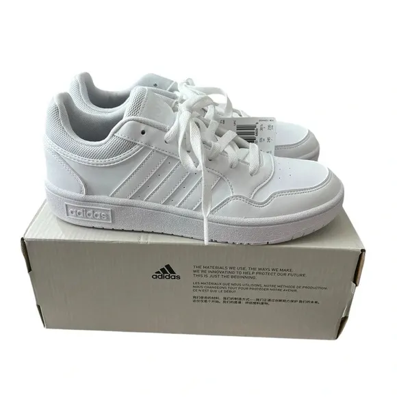 NWT Adidas Hoops Kids 3.0 Basketball Sneakers