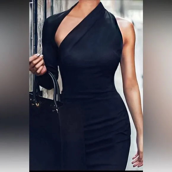 NWT ALIEVA DASHA MODERN MIDI DRESS sz M
