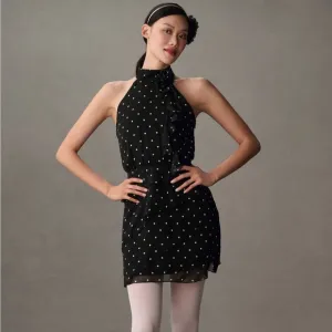 NWT Anthropologie Maeve polka dot dress size M